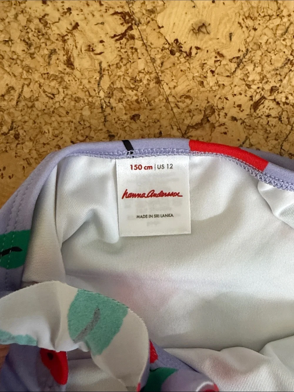 Hanna Andersson cherry bathing suit